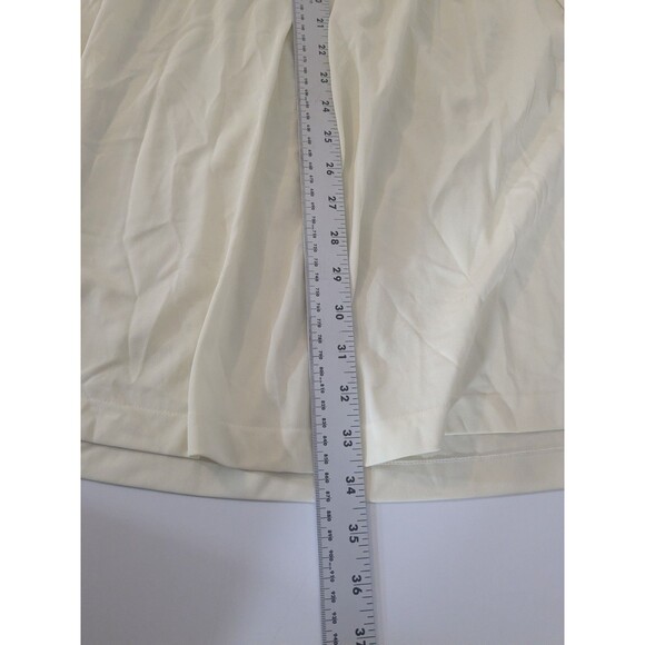 Vintage Nightgown Butter Yellow With Lace Trim Size Large Midi length - Picture 5 of 9